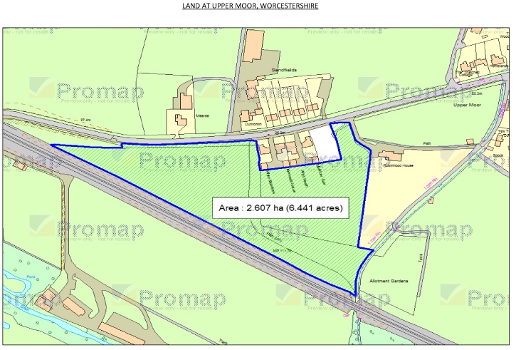 Strategic Land At Upper Moor, Evesham Road, Worcester, Worcestershire