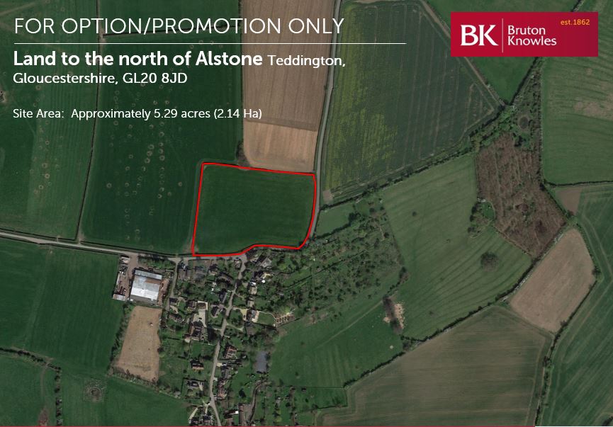 Land To The North Of Alstone, Teddington, Gloucestershire, GL20 8JD