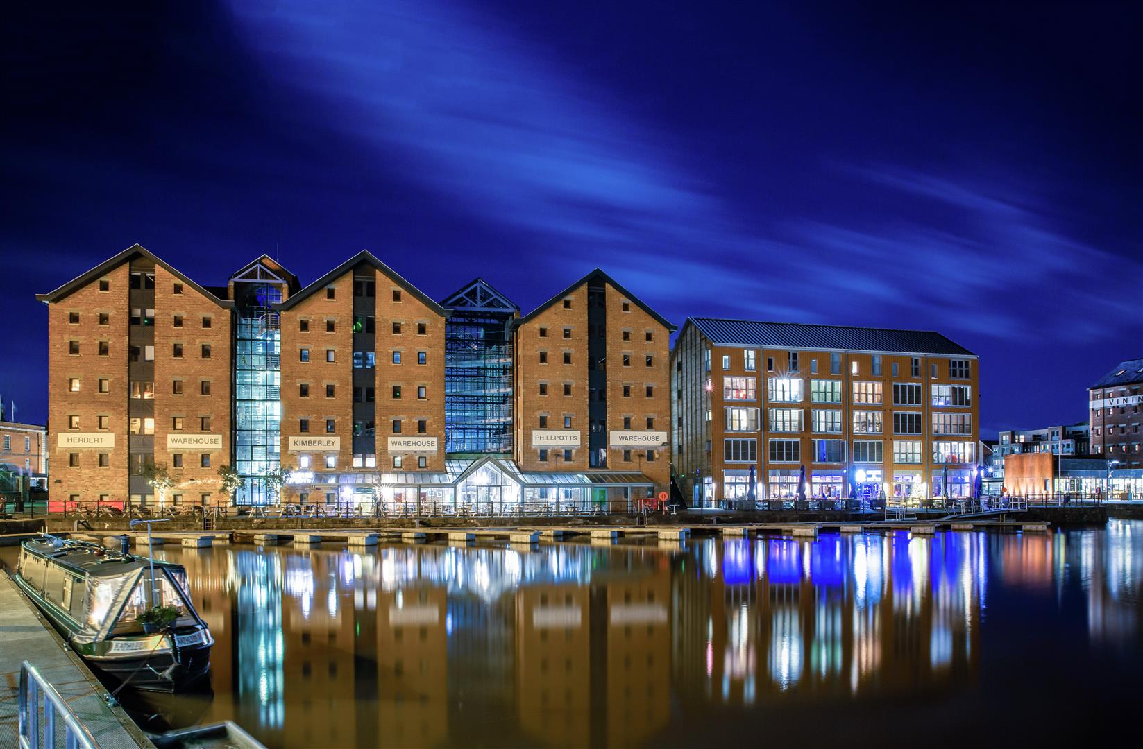 Herbert Kimberley and Phillpotts Warehouses, The Docks, Gloucester, Gloucestershire