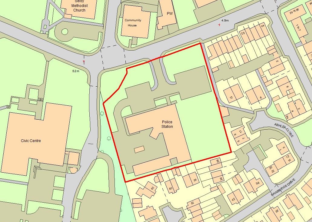 Former Selby Police Station Site, Portholme Road, Selby, North Yorkshire