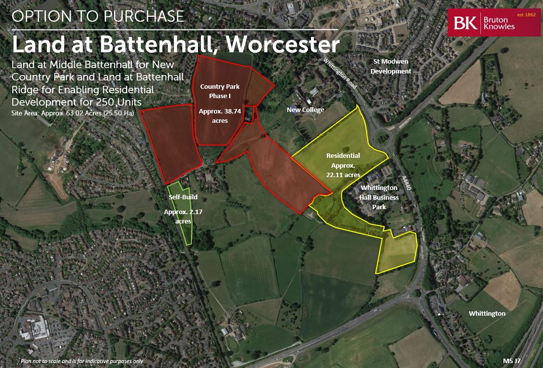 Land At Battenhall , Worcester, Worcestershire
