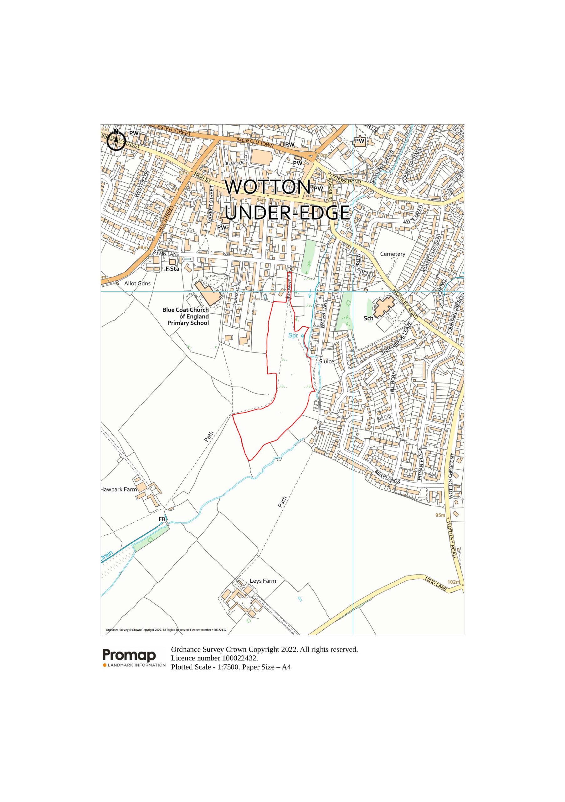 Land At Browns Piece, Water Lane, Wotton-Under-Edge, Gloucestershire, GL12
