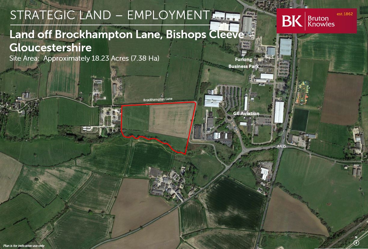 Land Off Brockhampton Lane, Bishops Cleeve, Cheltenham, Gloucestershire, GL51