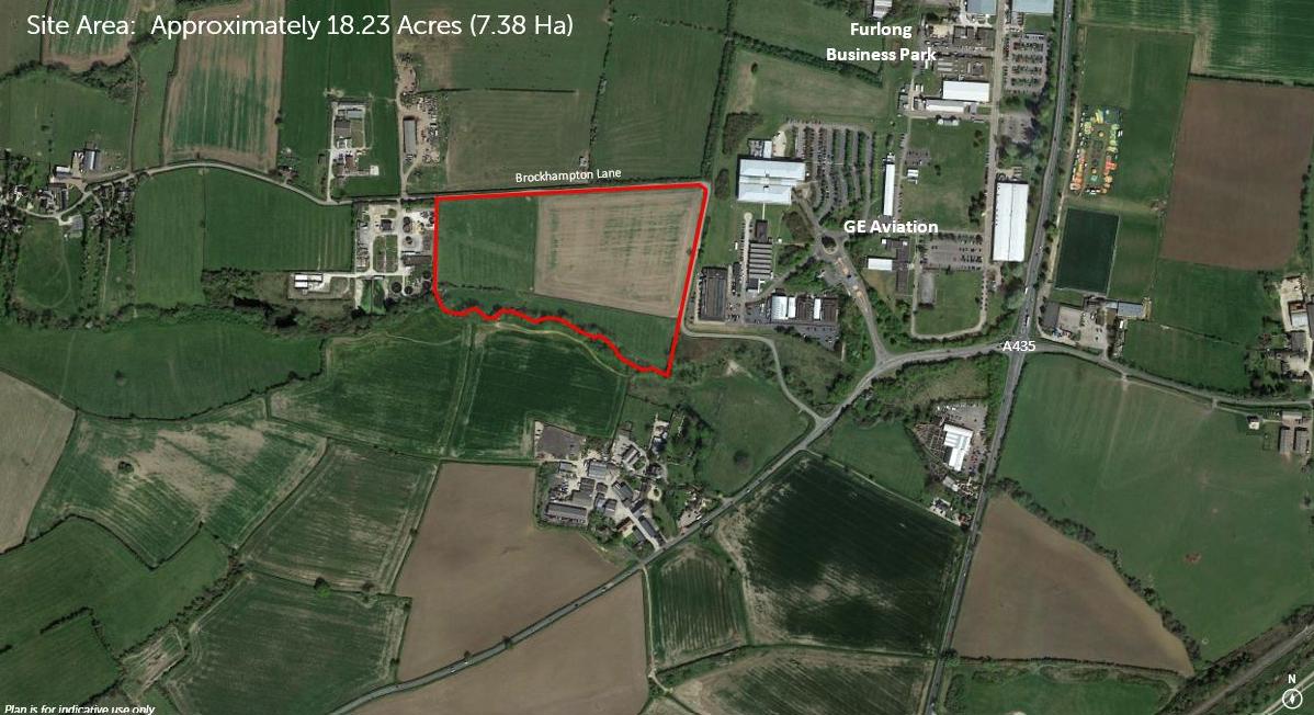Land Off Brockhampton Lane, Bishops Cleeve, Cheltenham, Gloucestershire, GL51