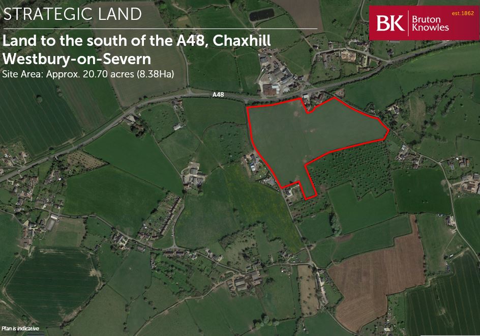 Land On The South Side Of The A48, Chaxhill, Westbury-on-Severn, Gloucestershire, GL14