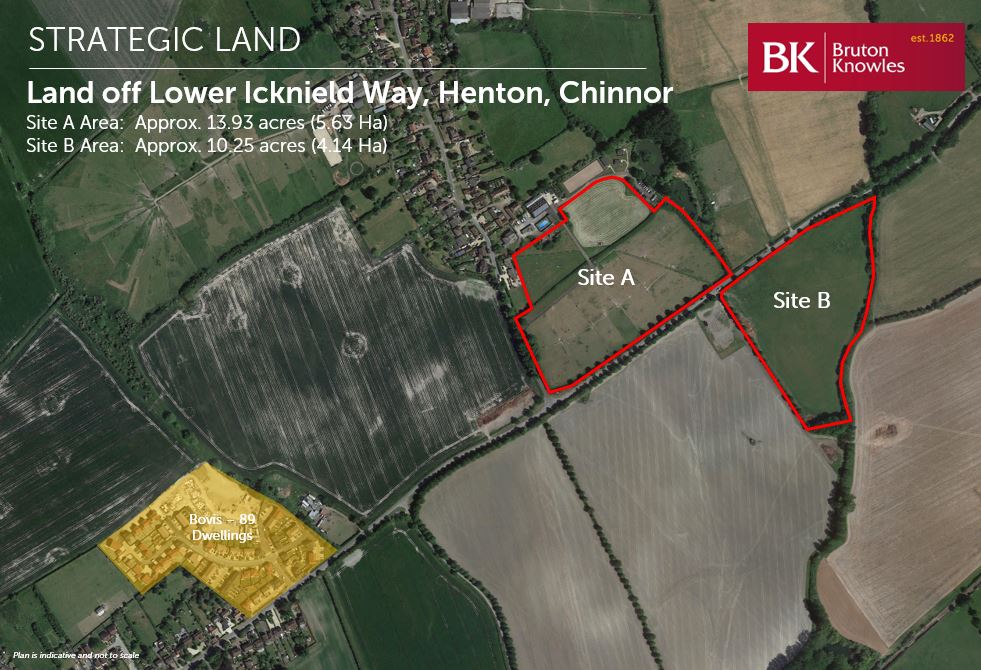 Strategic Land Off Lower Icknield Way, Henton, Chinnor, Oxfordshire, OX39