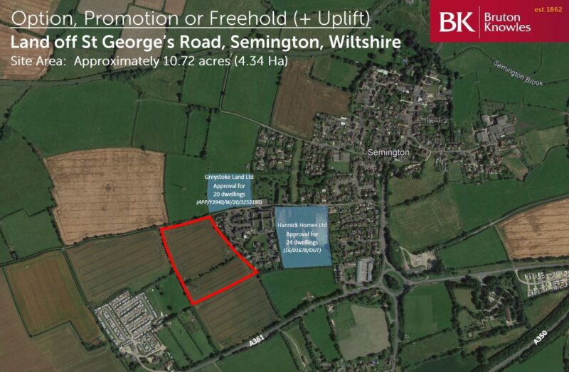 Strategic Land Off St Georges Road, Semington, Wiltshire, BA14