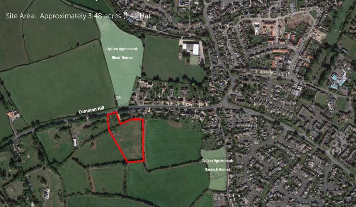 Land On The South Side Of Common Hill, Cricklade, Wiltshire, SN6