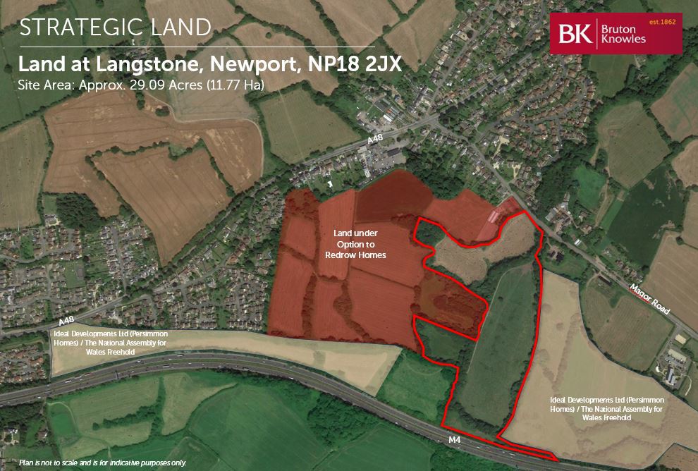 Land To The South Of Magor Road, Langstone, Newport, NP18