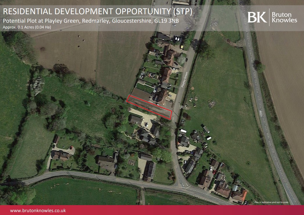 Potential Plot At Playley Green, Redmarley, Gloucester, Gloucestershire, GL19