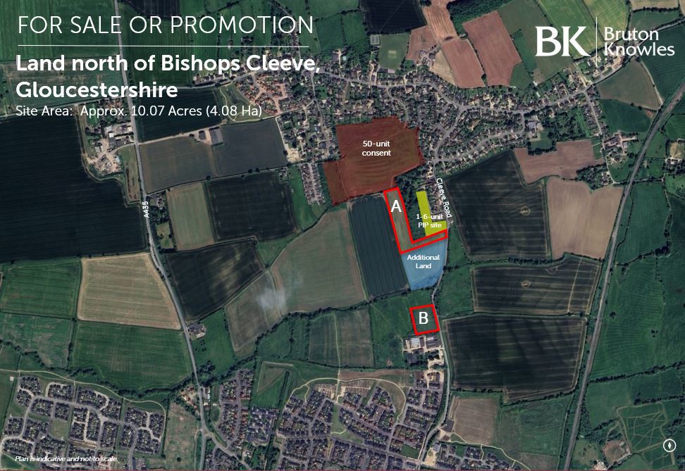 Strategic Land , North Of Bishops Cleeve , West Of Cleeve Road, Cheltenham, Gloucestershire, GL52