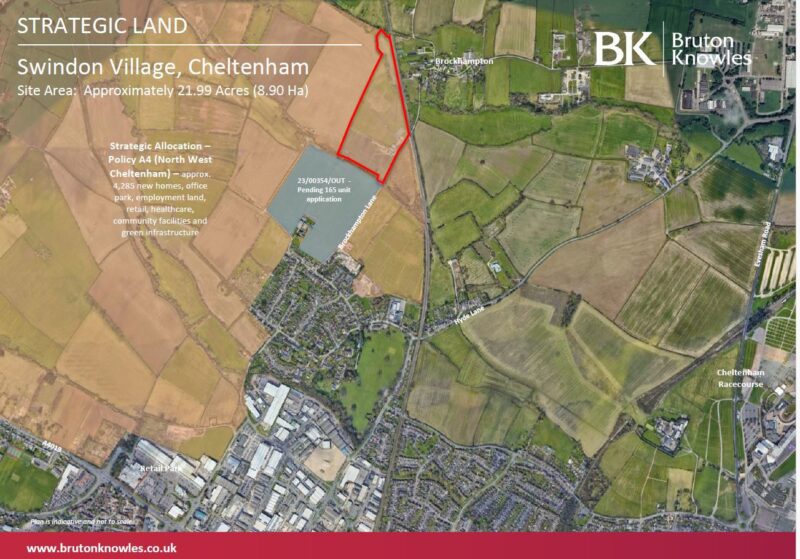 Strategic Land North Of Swindon Village, Brockhampton Lane, Cheltenham, Gloucestershire, GL51