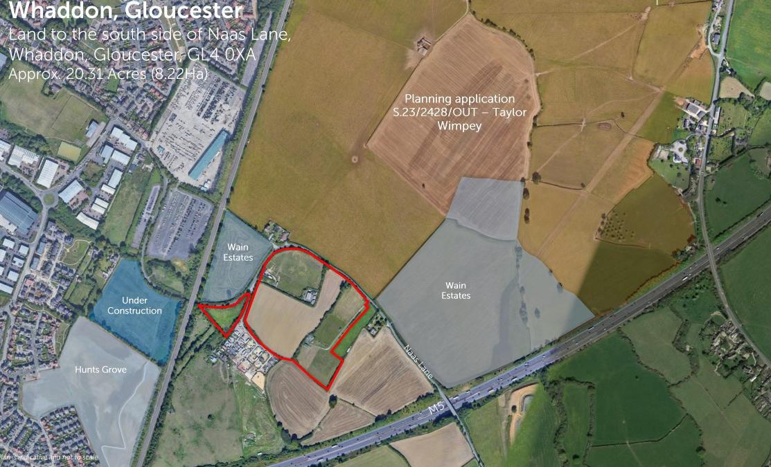 Strategic Land, Whaddon, South Side Of Naas Lane, Gloucester, Gloucestershire, GL4