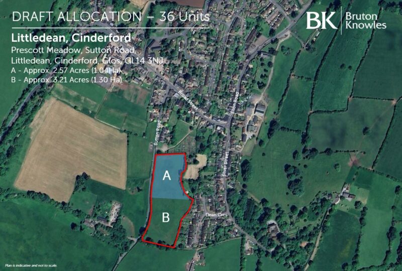 Strategic Land , Prescott Meadow, Sutton Road , Littledean, Gloucestershire, GL14