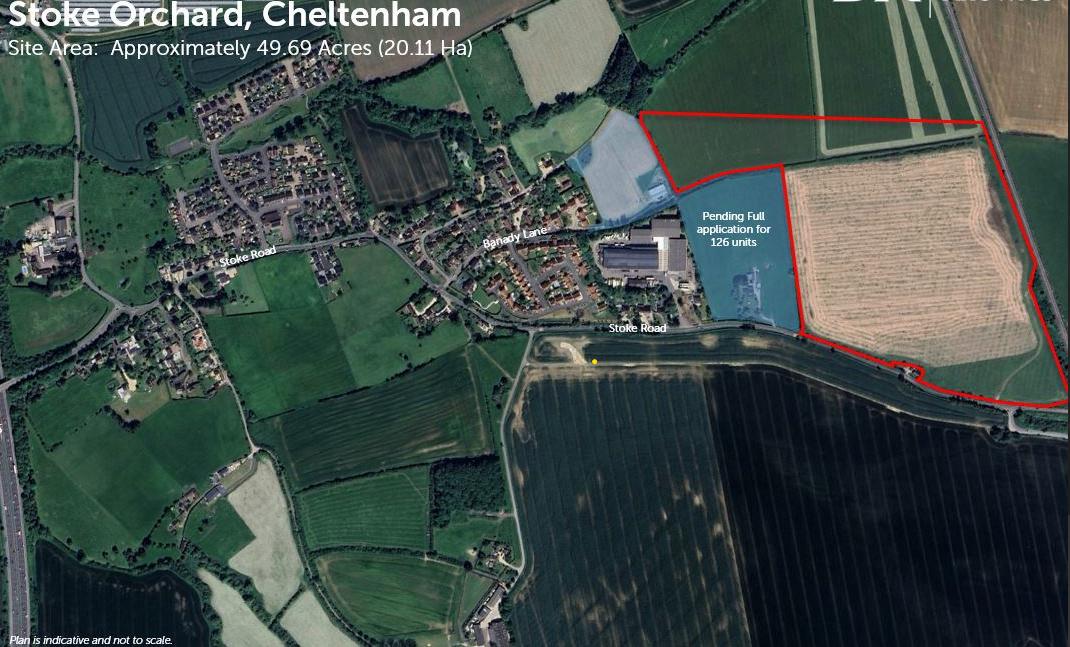 Strategic Land At Stoke Orchard, Stoke Road, Cheltenham, Gloucestershire, GL52