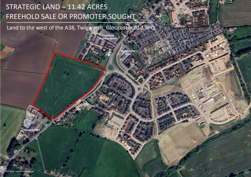 Land To The West Of The A38, Twigworth , Gloucester, GL2