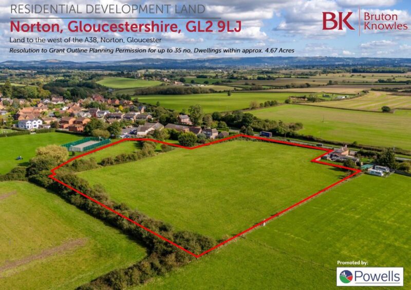 Residential Development Land, West Of A38, Tewkesbury Road, Norton, Gloucester, Gloucestershire , GL2