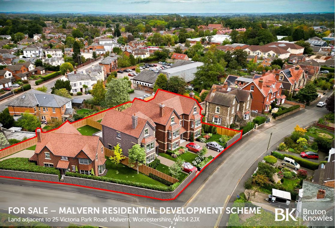 Residential Development Scheme , Land Adjacent 25, Victoria Park Road, Malvern, Worcestershire, WR14