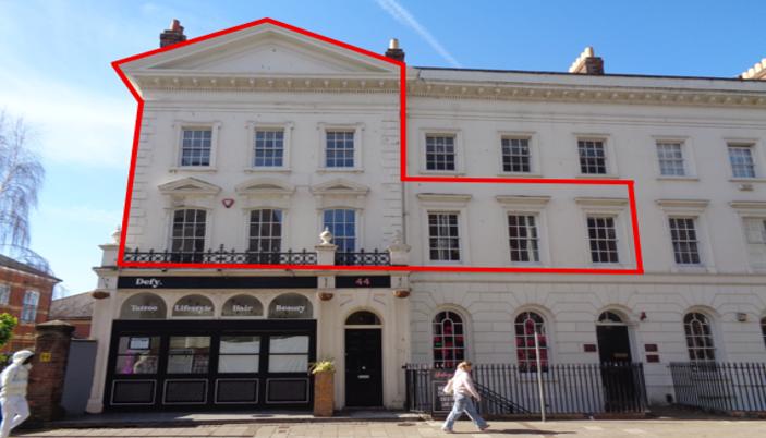 Upper Floors 44 & 45 Queen Street, Exeter, South West, EX4 3SR