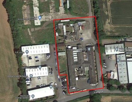 Development Site, McBains Of Exeter , Long Lane , Exeter Airport, Exeter, South West, EX5 2BA