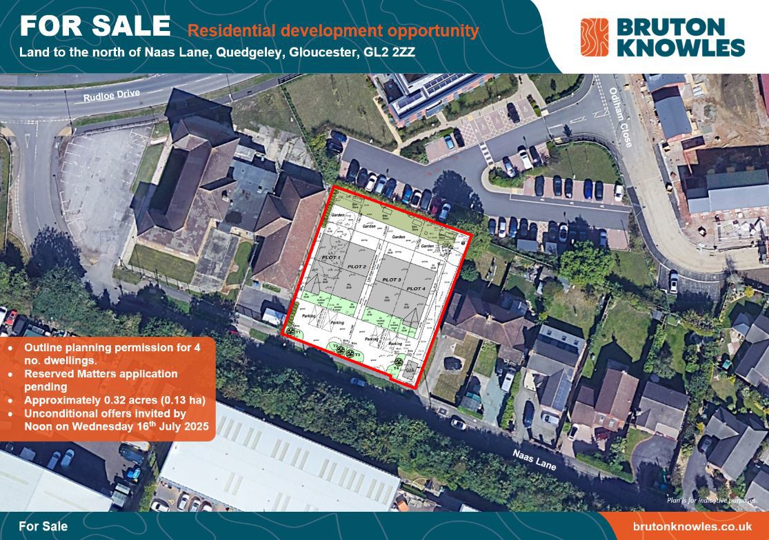 Residential Development Opportunity, Naas Lane, Quedgeley, Gloucester, Gloucestershire , GL2