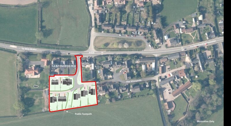 Development Site at Ramblers Way, Winforton, Herefordshire, HR3 6EP