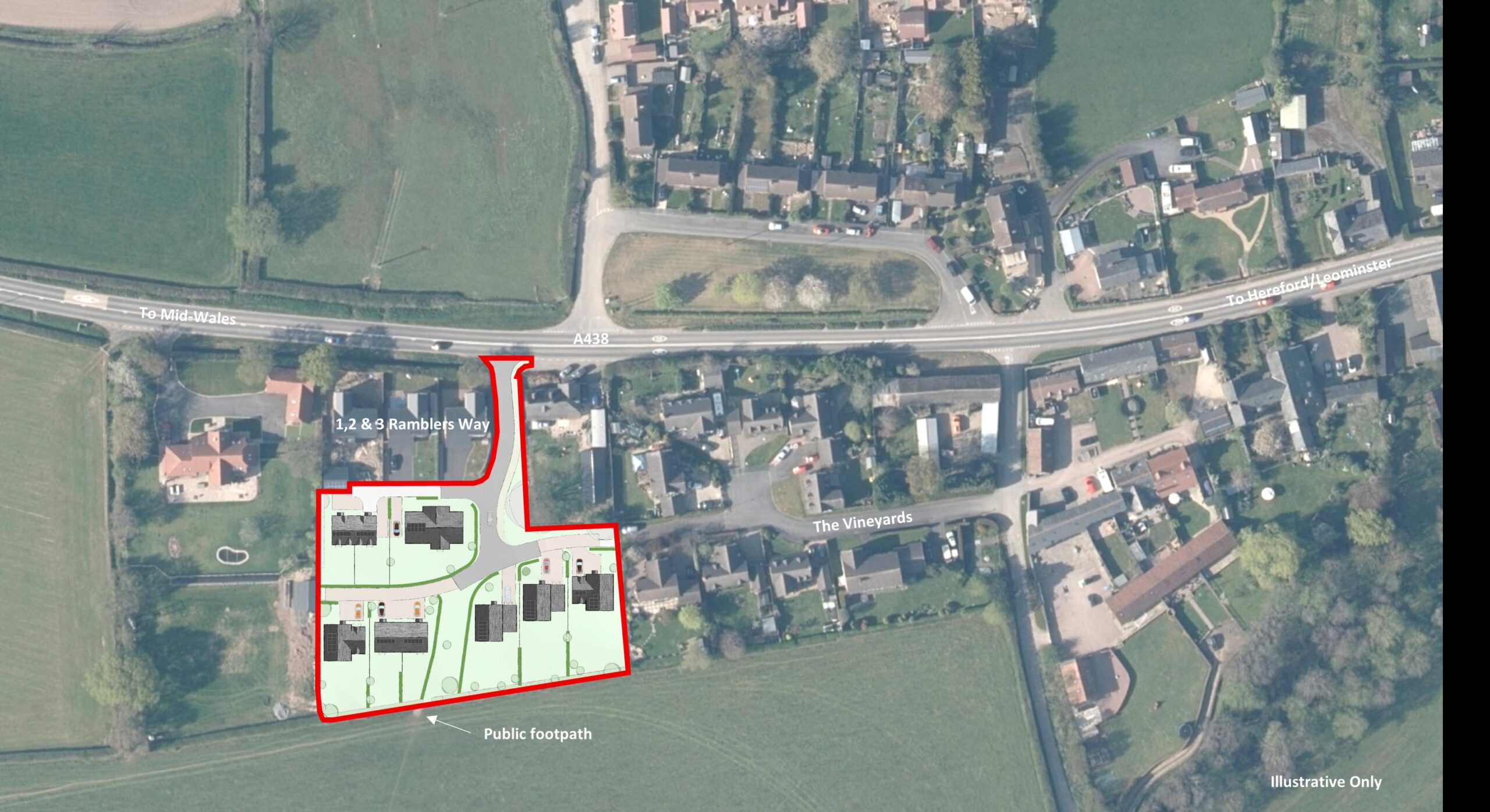 Development Site at Ramblers Way, Winforton, Herefordshire, HR3 6EP