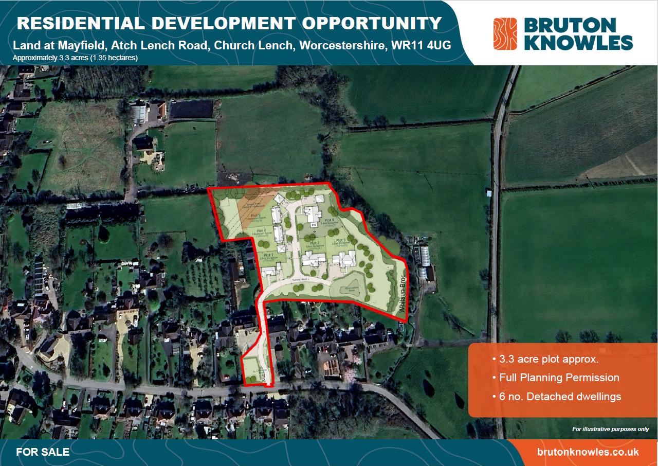 Land To The Rear Of Mayfield Atch Lench Road, Church Lench, Evesham, Worcestershire , WR11 4UG