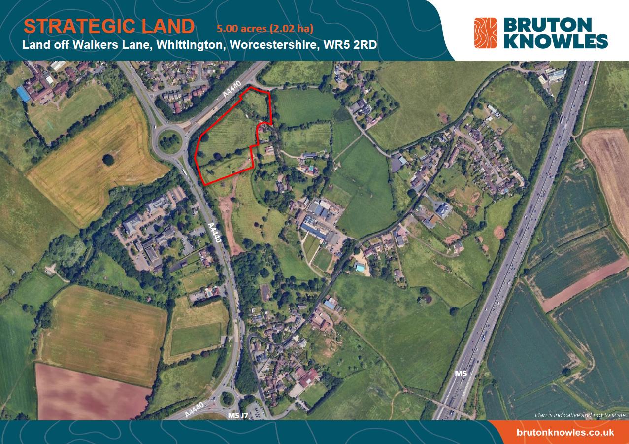 Land Off Walkers Lane, Whittington, Worcestershire , WR5 2RD