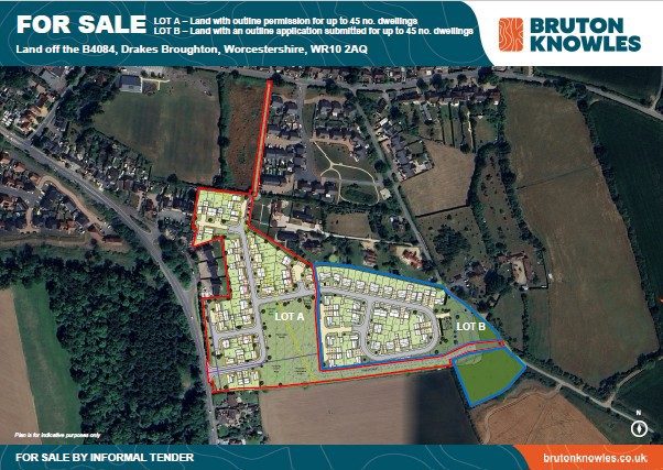 Land Off The B4084 Drakes Broughton, Worcestershire , WR10 2AQ