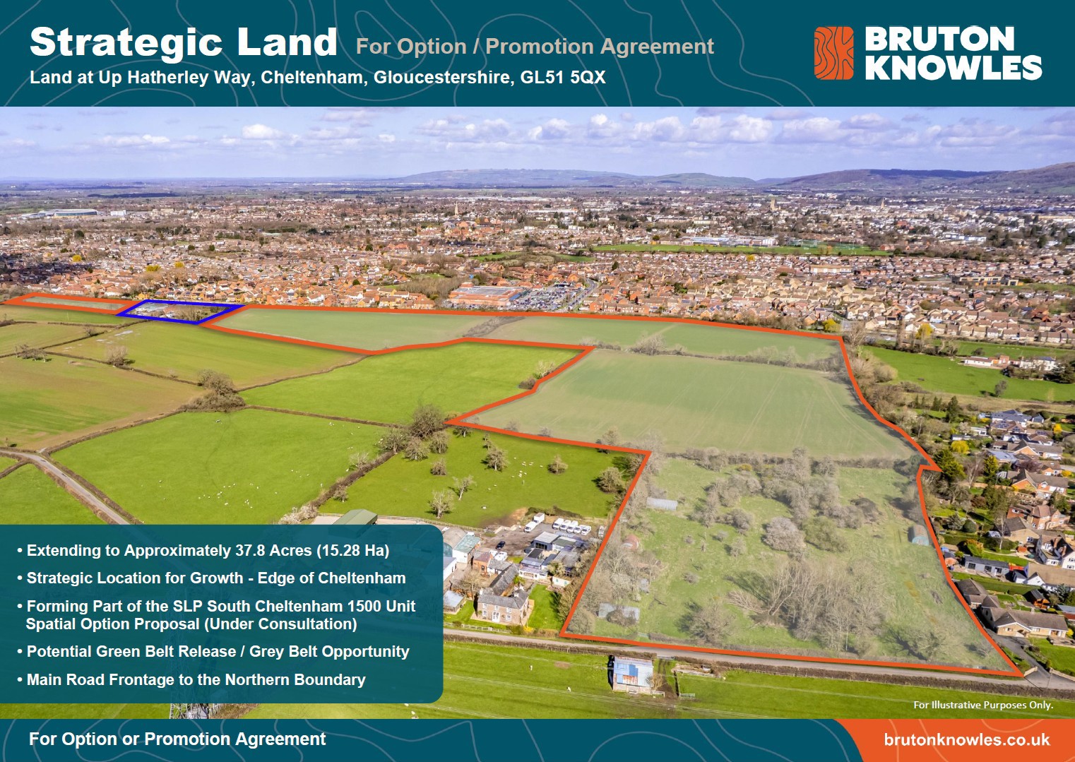 Strategic Land Up Hatherley Way , Cheltenham , Gloucestershire , GL51 5QX